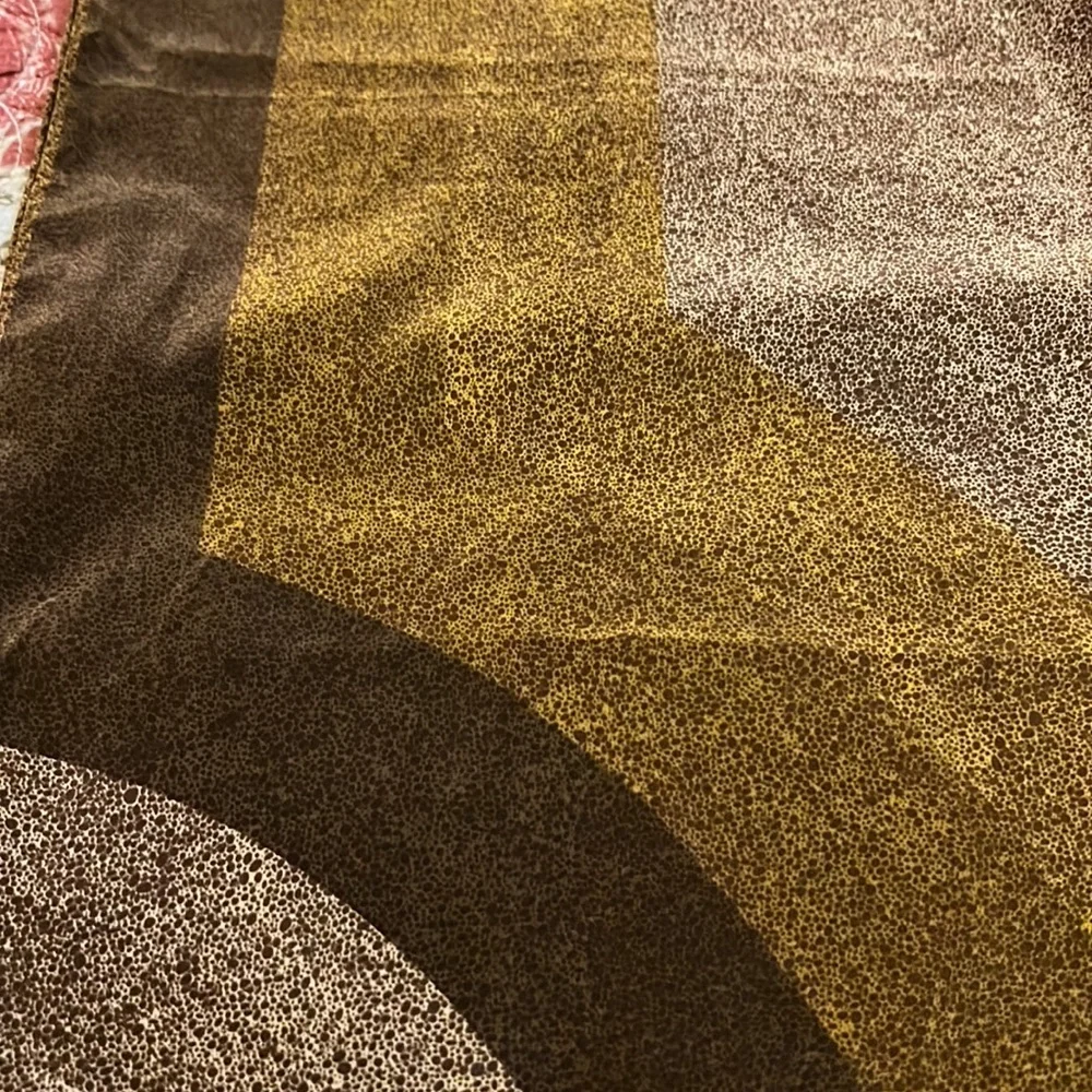 Vintage MCM Vera Neumann oblong scarf 11” x 52”